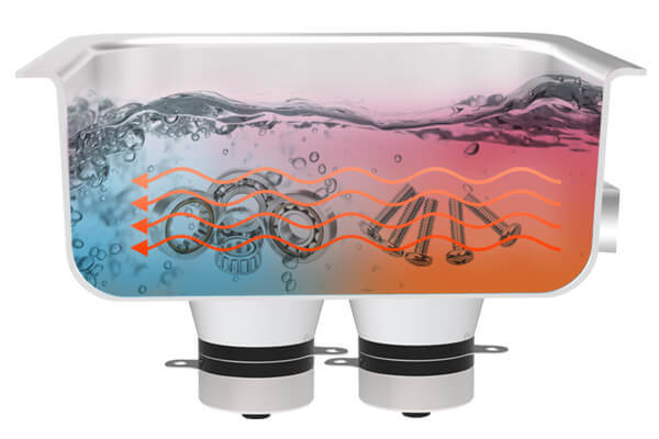 超聲波清潔器在工作中 超聲波清潔器在工作中