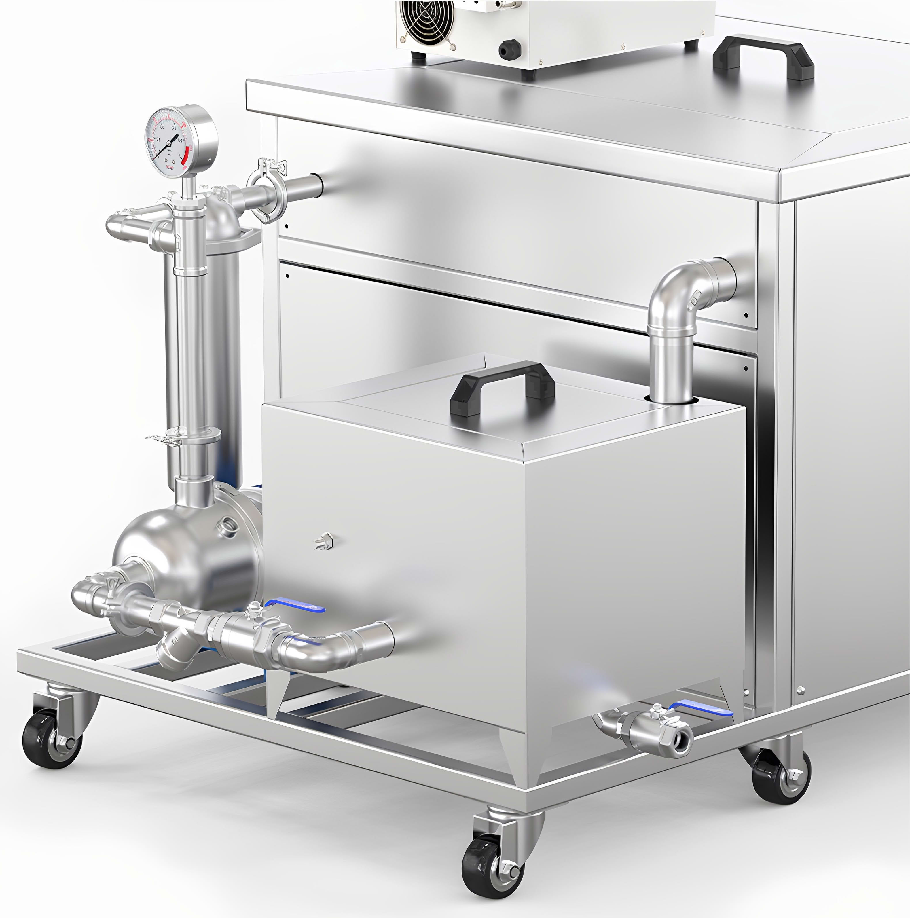 冠博仕GM60264L單槽過濾循環(huán)超聲波清洗機 | 264L/3000W | 工業(yè)級除油除銹設(shè)備可清洗三通配件、銅鋁合金小配件、不銹鋼沖壓