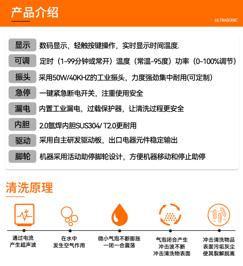 冠博仕GE3616B專業百葉窗超聲波清洗機 | 160L/1800W | 支持定制