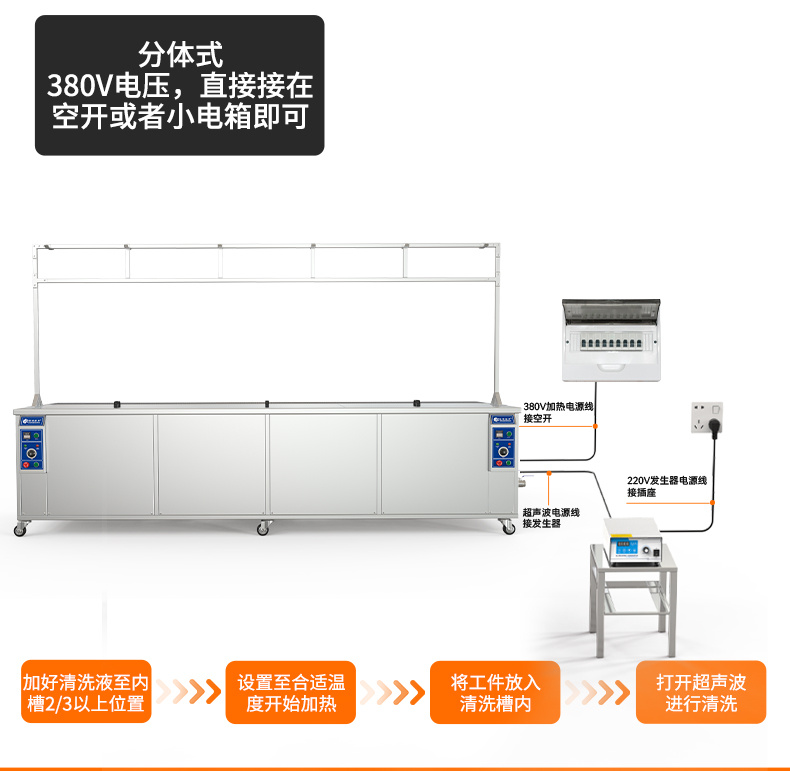冠博仕GE3616B專業百葉窗超聲波清洗機 | 160L/1800W | 支持定制